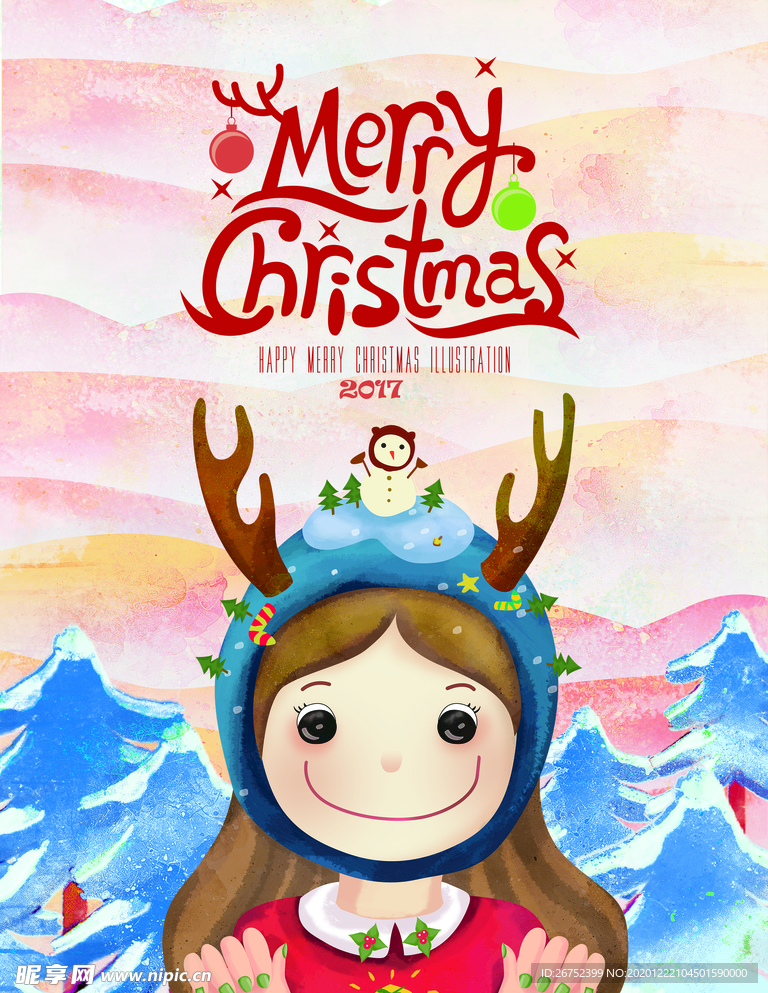 圣诞节海报