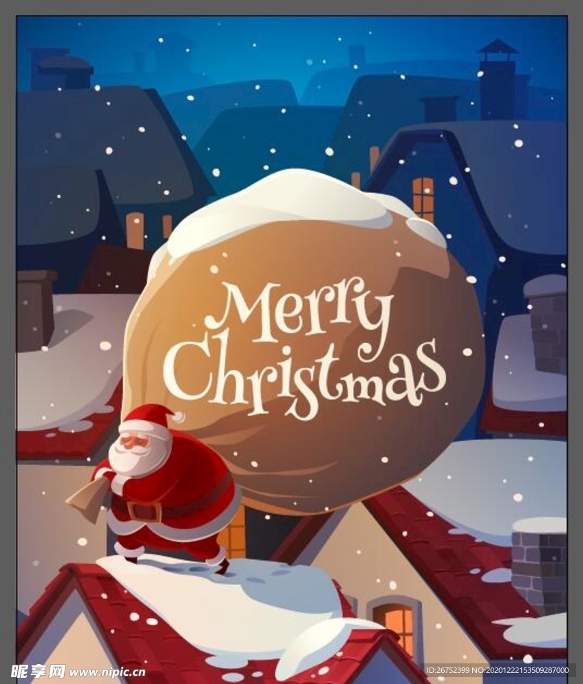 圣诞节海报