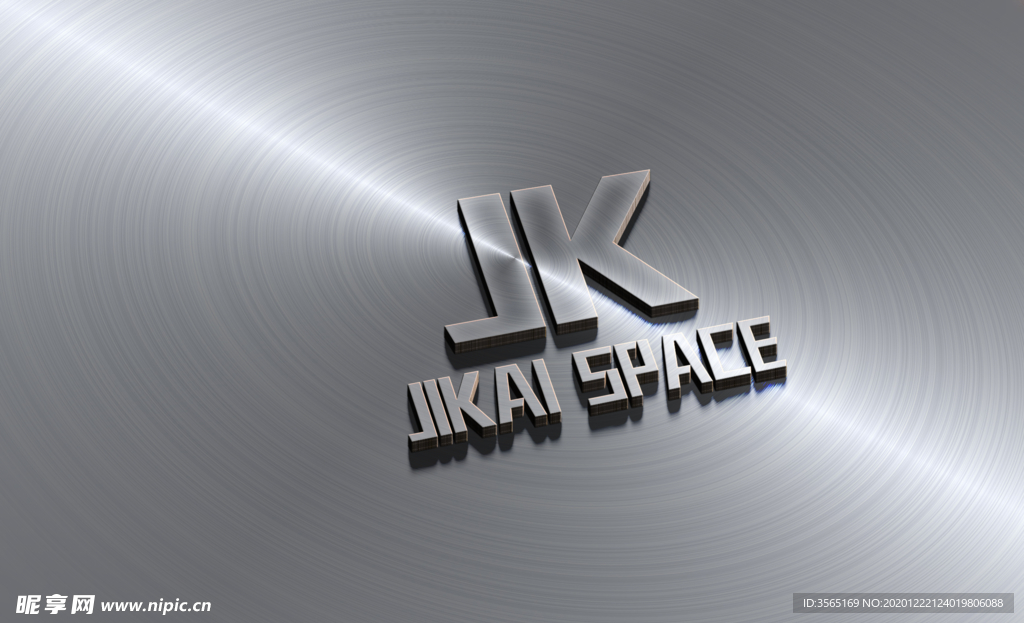 不锈钢立体LOGO样机