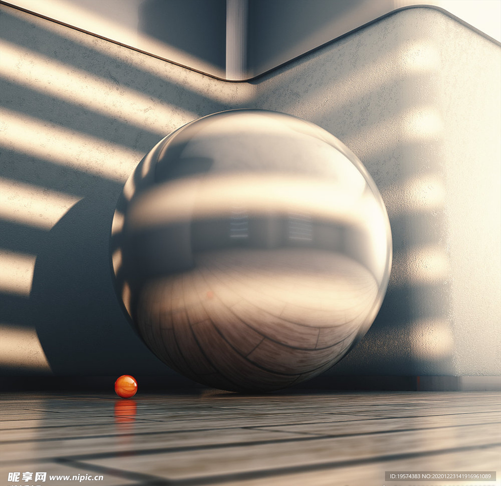 C4D 模型 室外空间阳光场景