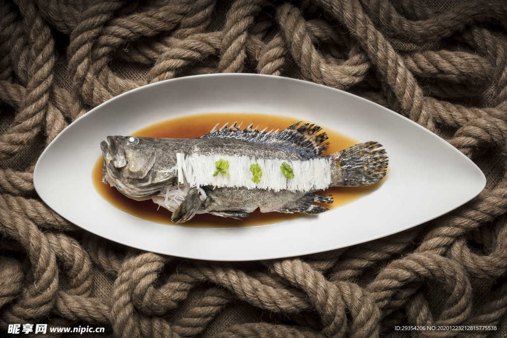 清蒸石斑鱼图片