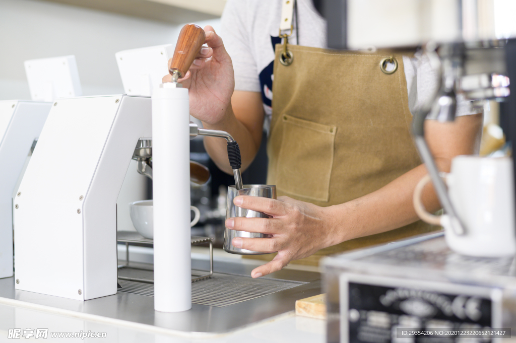 制作咖啡拉花图片