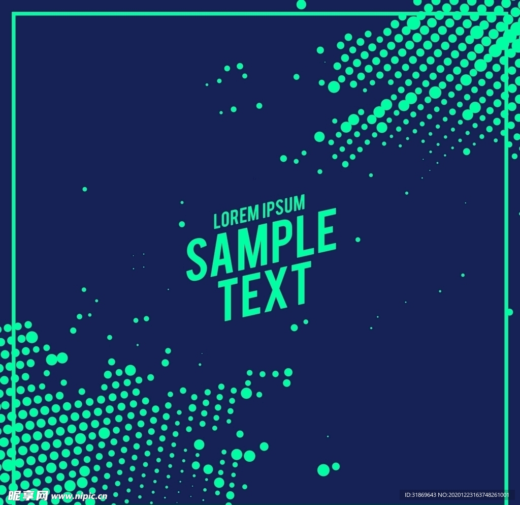 彩色半调 波点背景