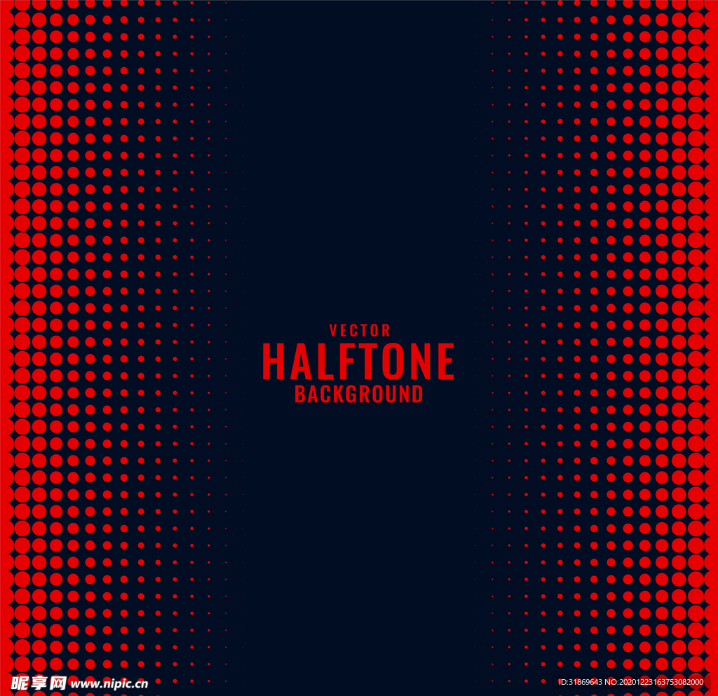 彩色半调 波点背景