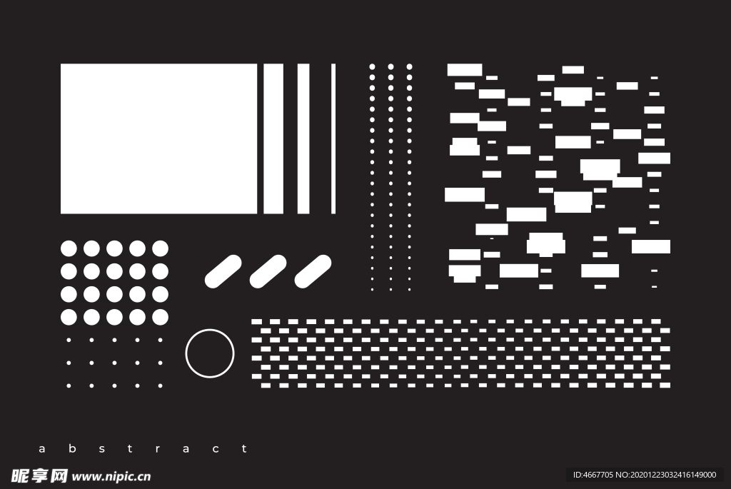 抽象潮流图案  几何背景图案