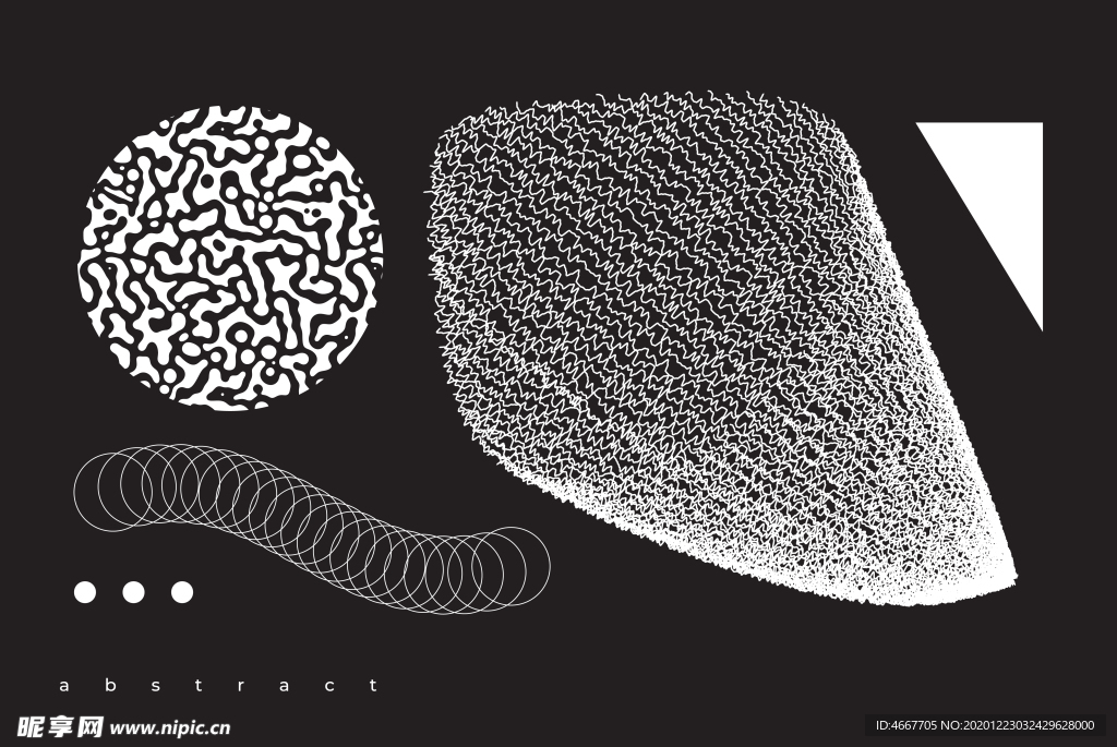 抽象潮流图案  几何背景图案