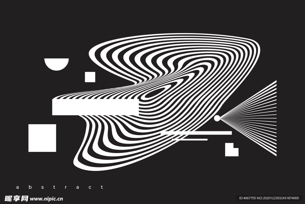 抽象潮流图案  几何背景图案