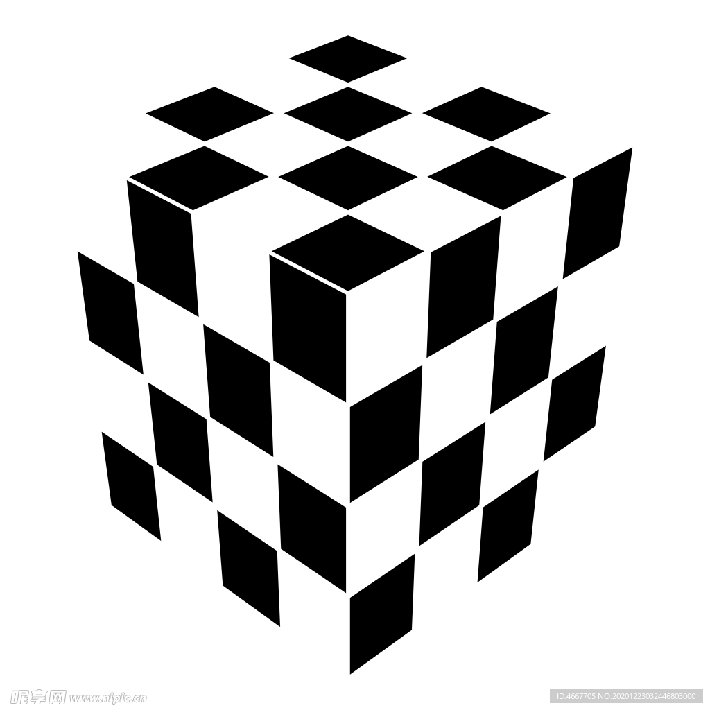 抽象潮流图案  几何背景图案