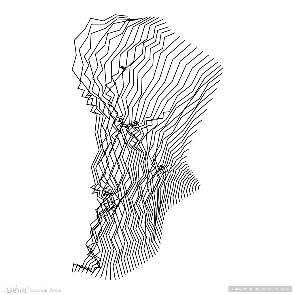 抽象潮流图案  几何背景图案