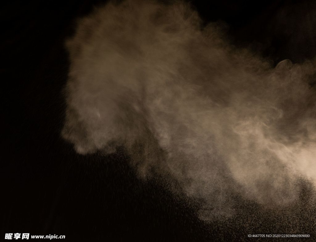 烟雾粒子特效  雾霾尘埃特效