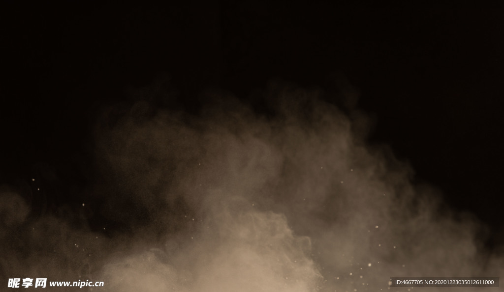 烟雾粒子特效  雾霾尘埃特效