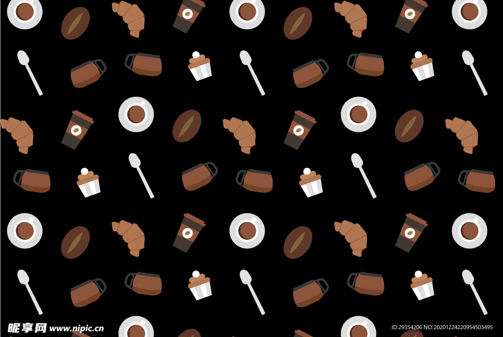 咖啡元素图标图片