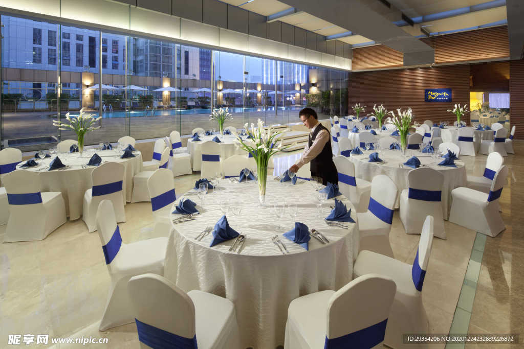 豪华别墅酒店室内宴客厅图片