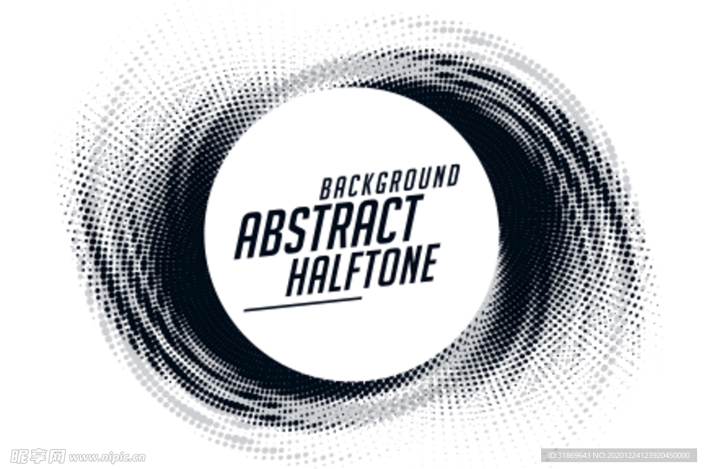 彩色半调 波点背景