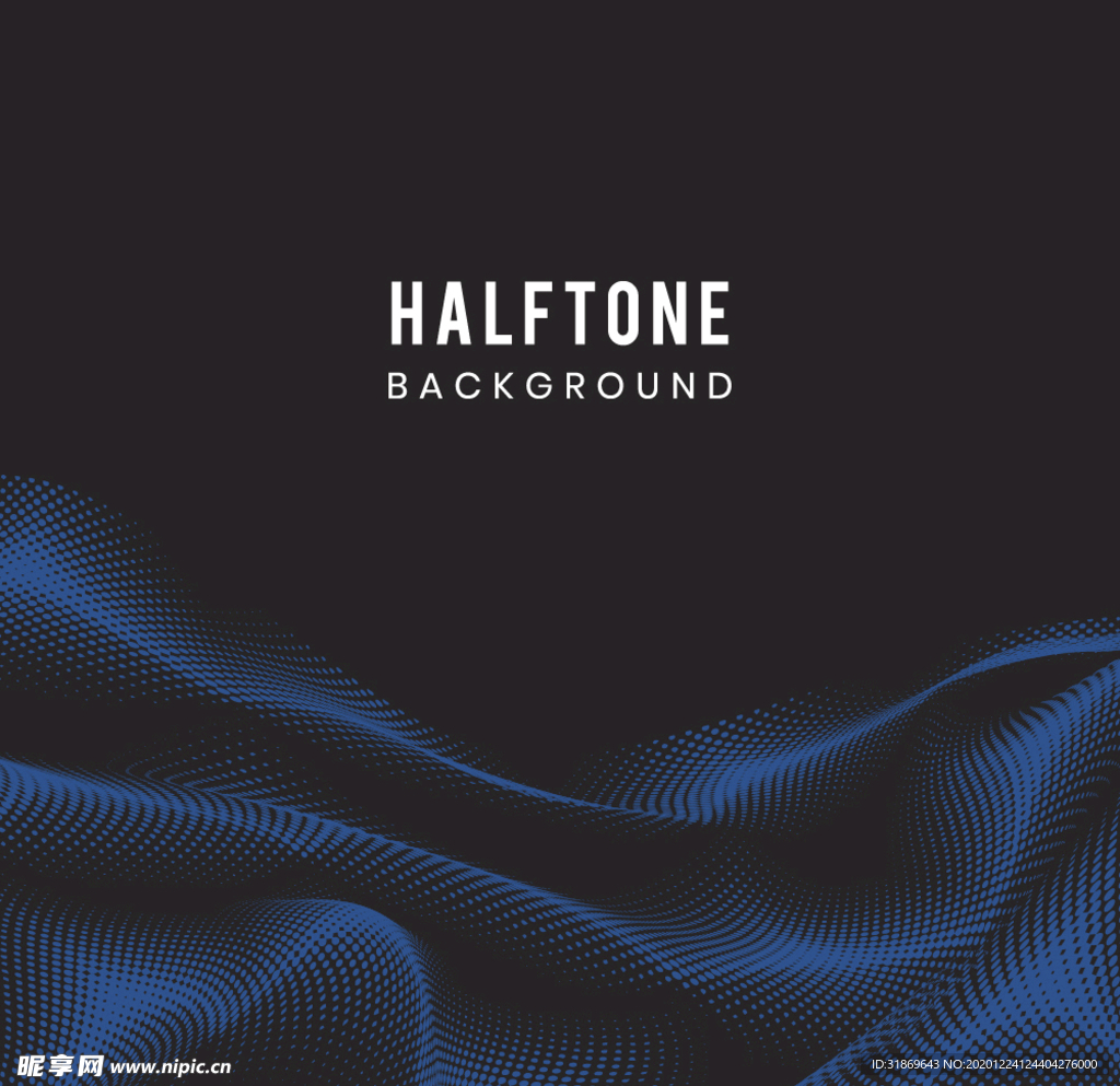 彩色半调 波点背景