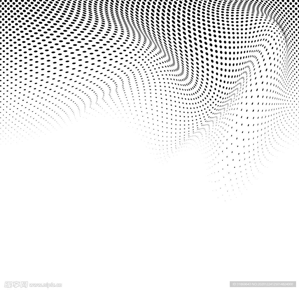 彩色半调 波点背景