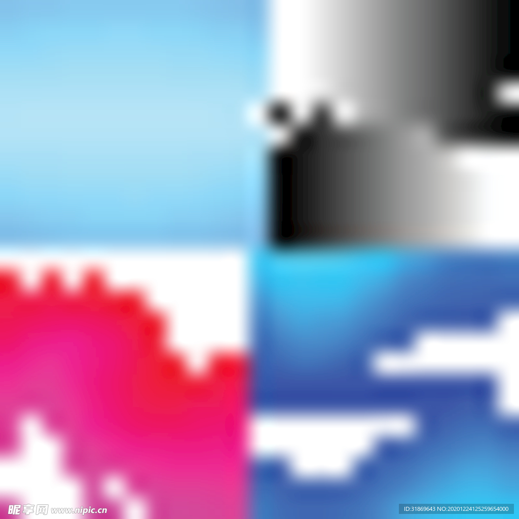 彩色半调 波点背景