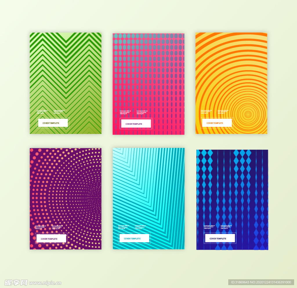 彩色半调 波点背景