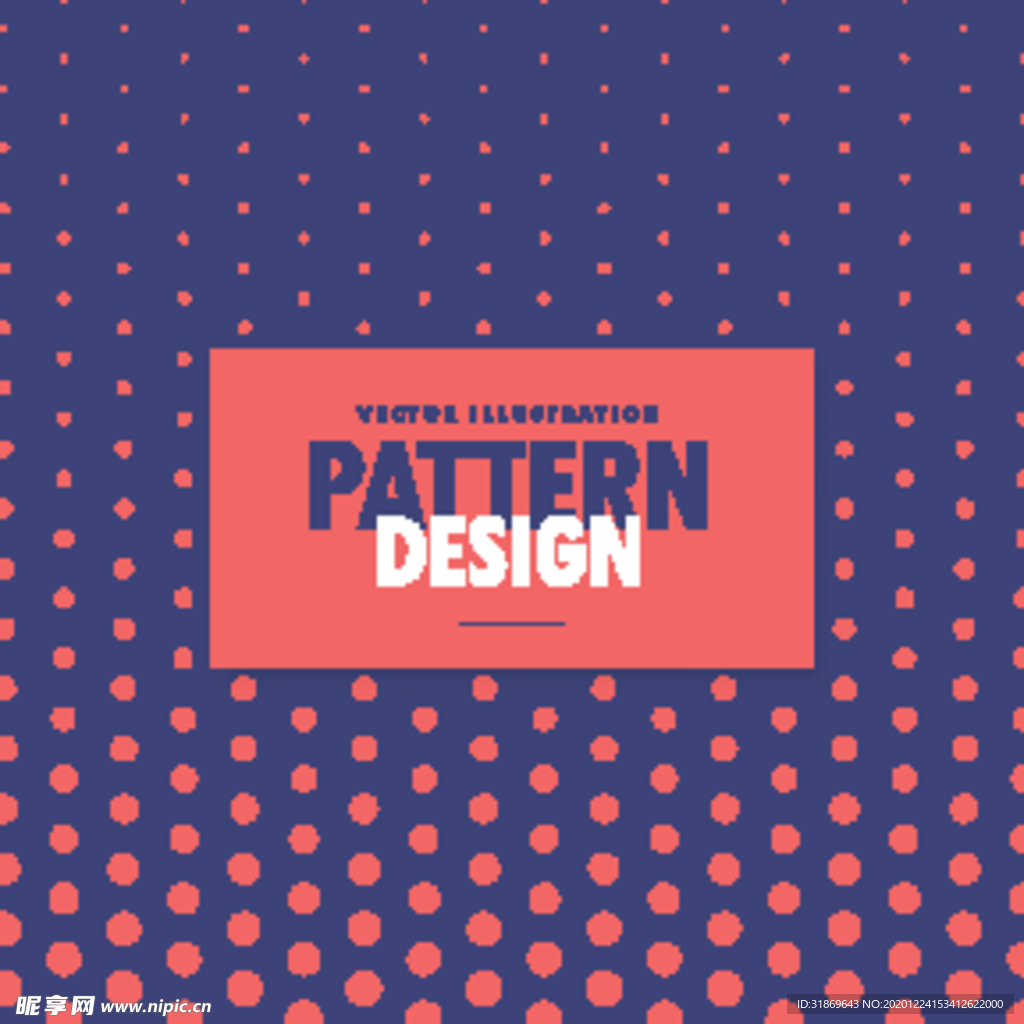 彩色半调 波点背景