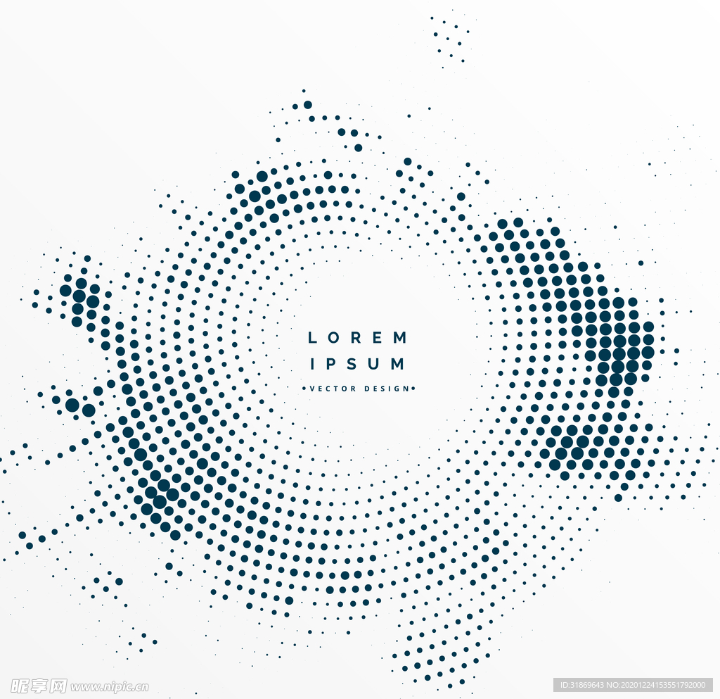 彩色半调 波点背景