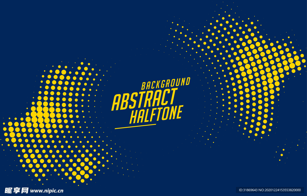 彩色半调 波点背景