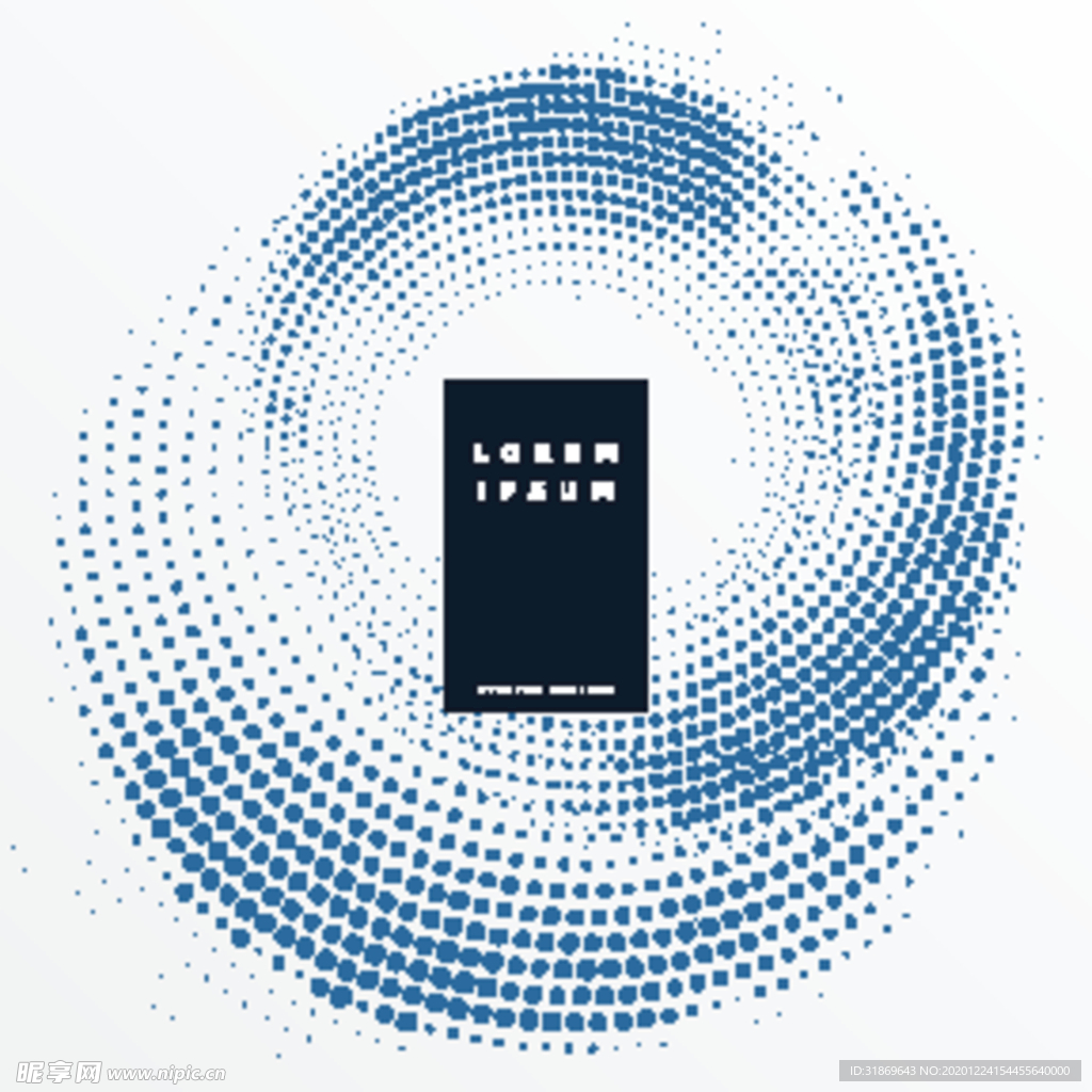 彩色半调 波点背景