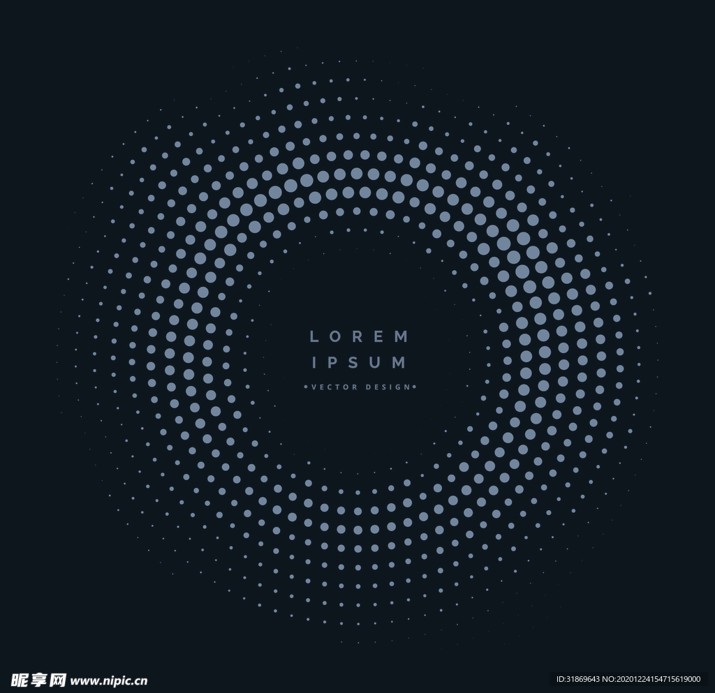 彩色半调 波点背景