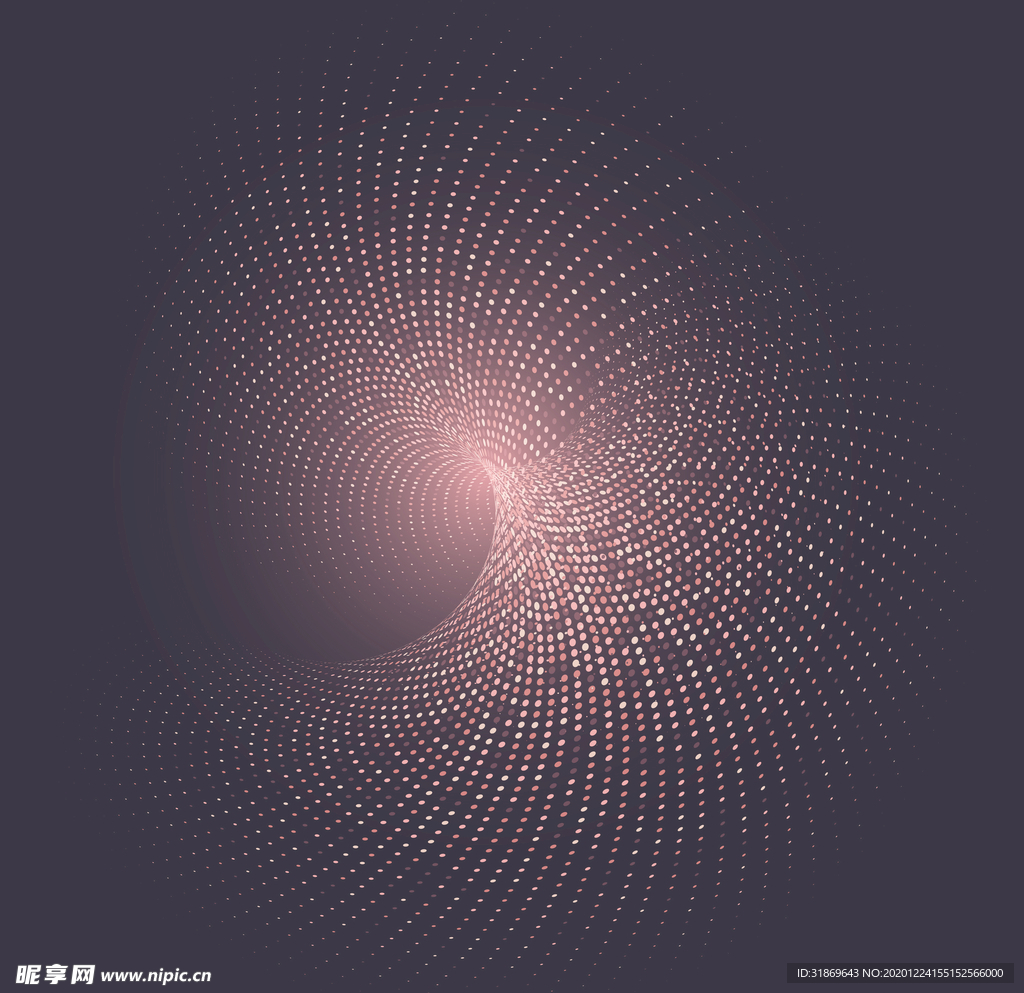 彩色半调 波点背景