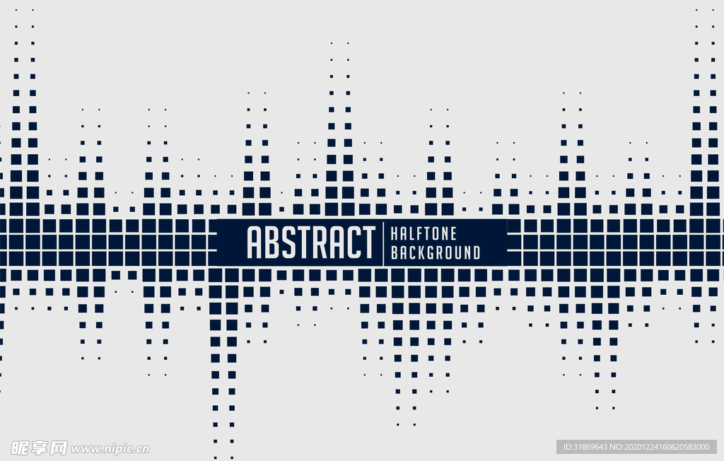 彩色半调 波点背景