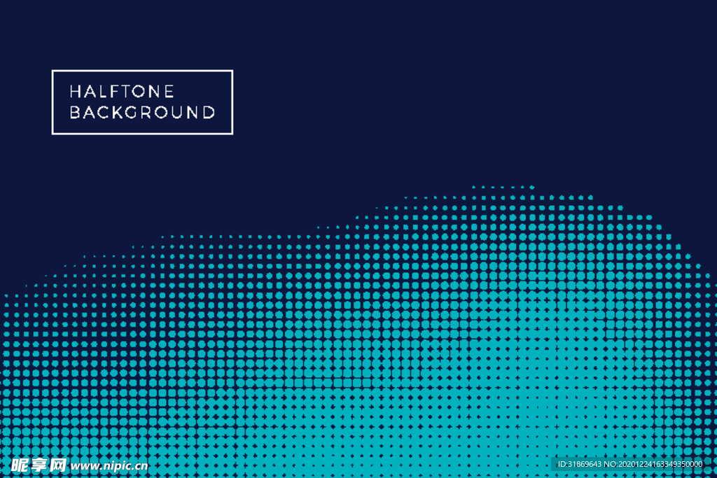 彩色半调 波点背景