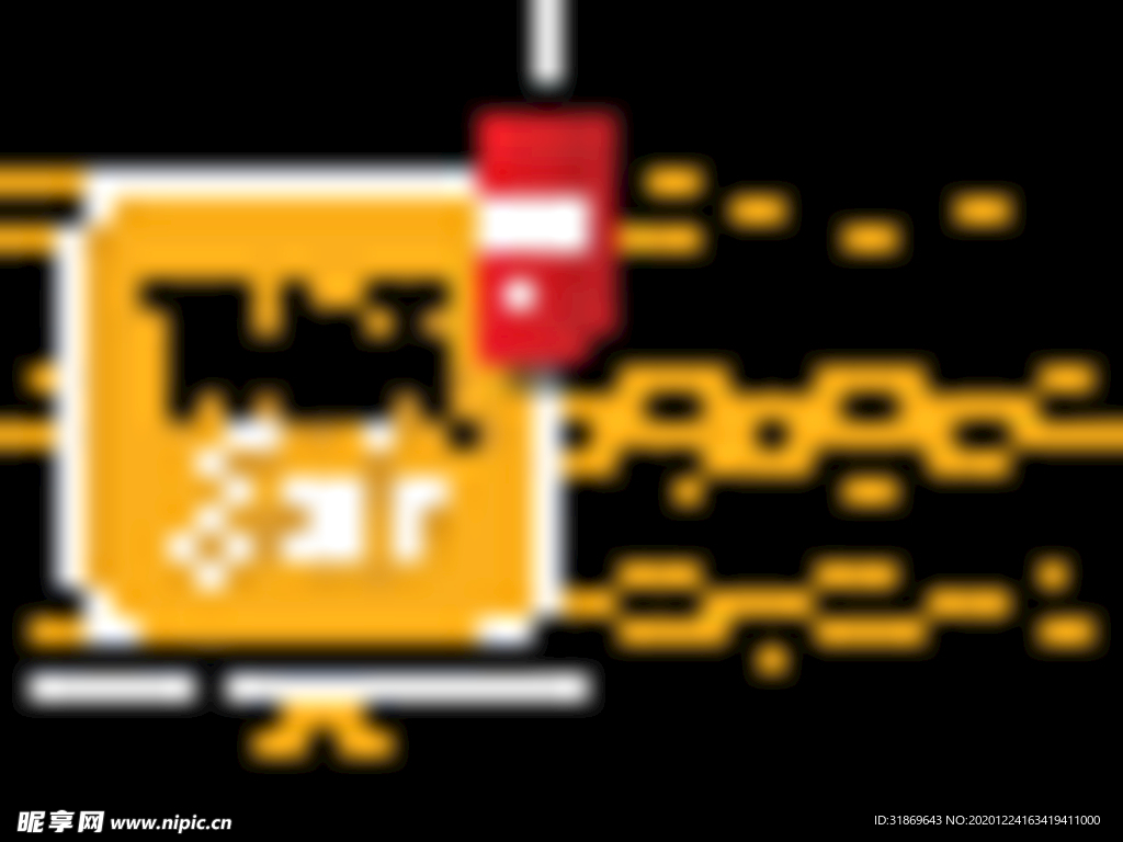 彩色半调 波点背景