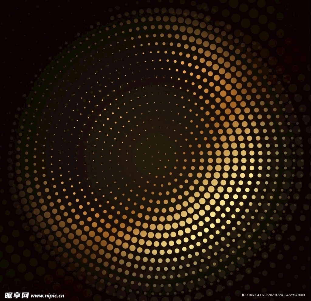 彩色半调 波点背景