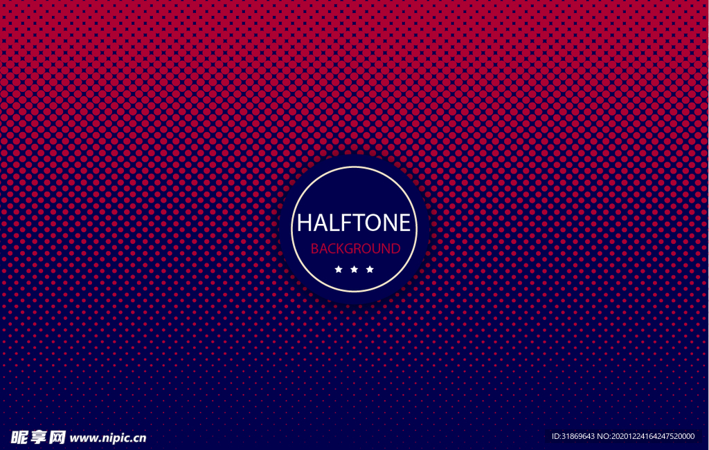 彩色半调 波点背景