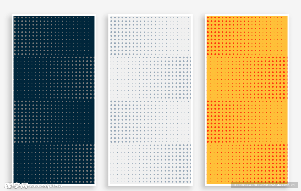 彩色半调 波点背景