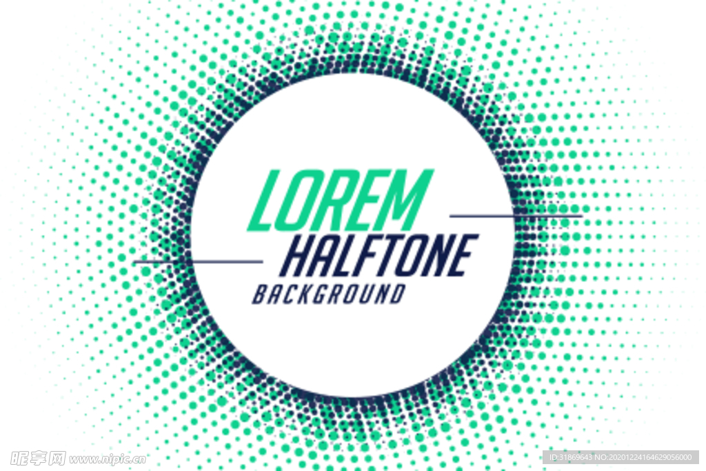 彩色半调 波点背景