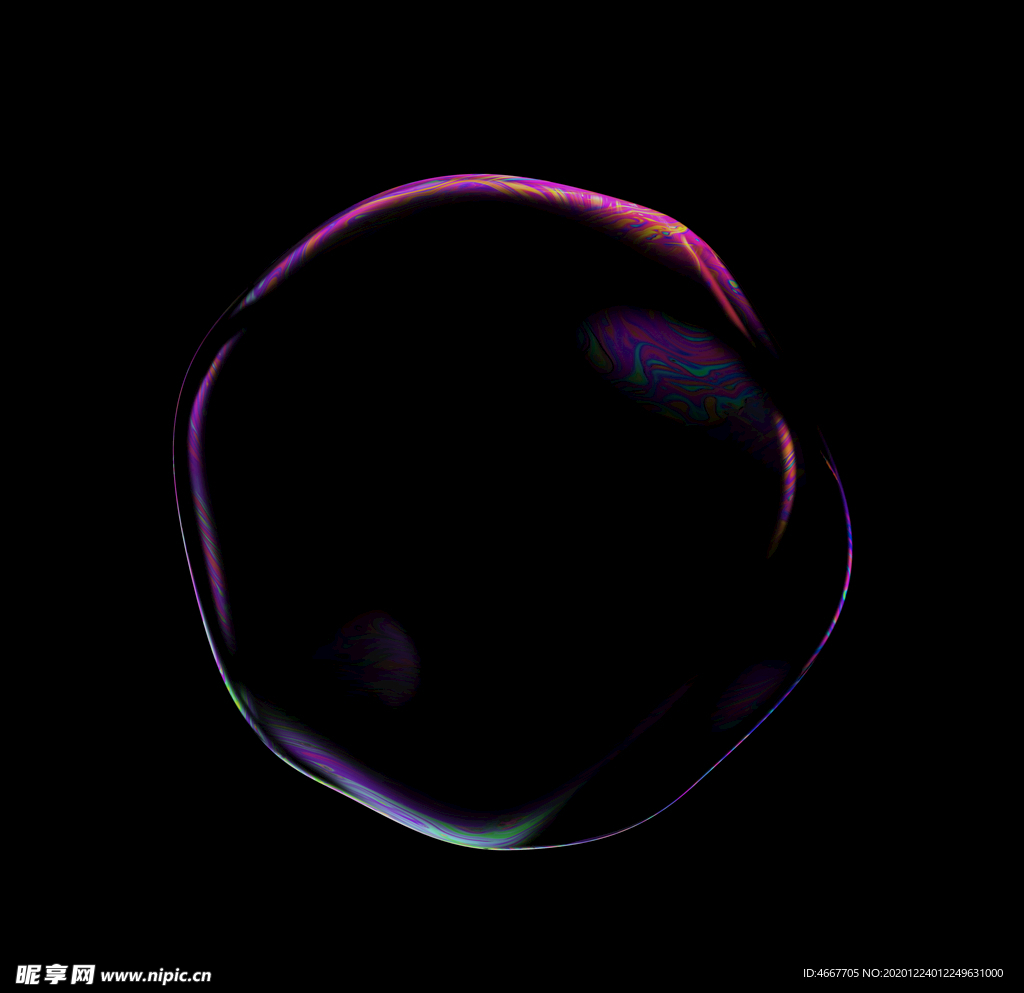 透明免抠泡泡  彩色肥皂泡泡