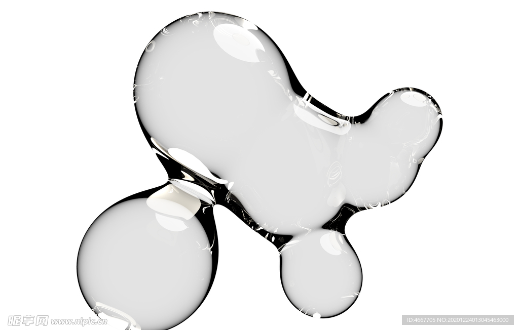 水滴水珠泡泡  透明肥皂泡泡