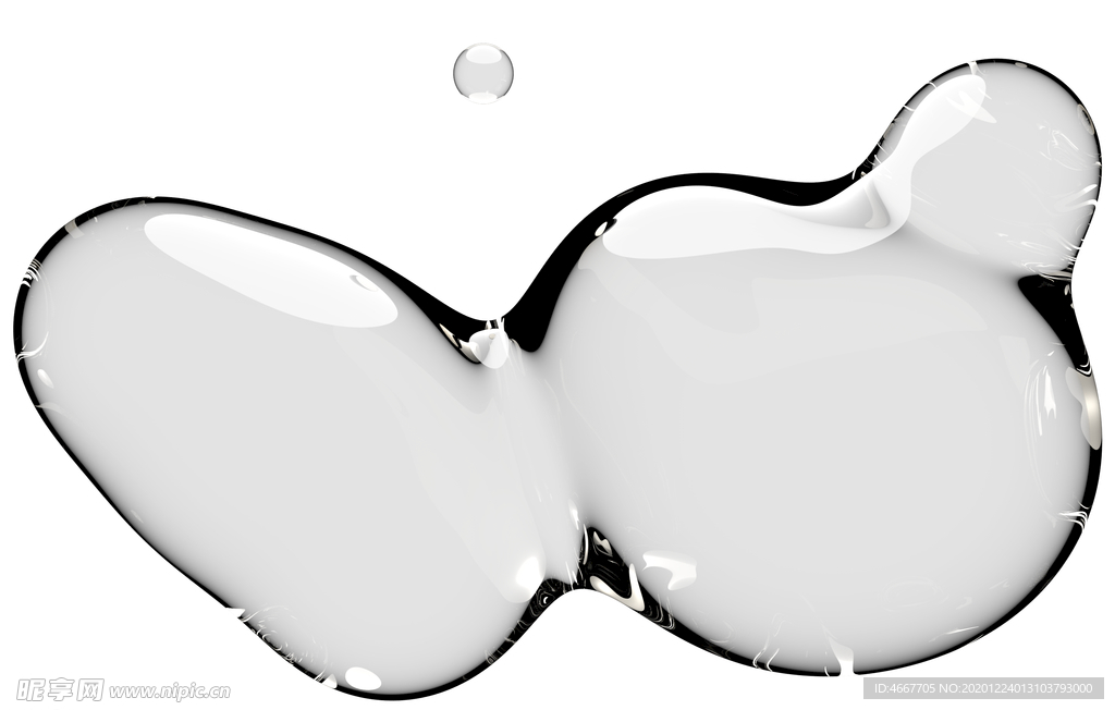 水滴水珠泡泡  透明肥皂泡泡