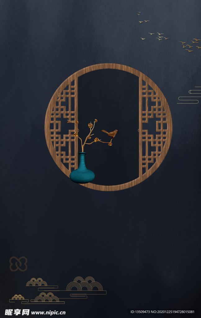 新中式意境挂画