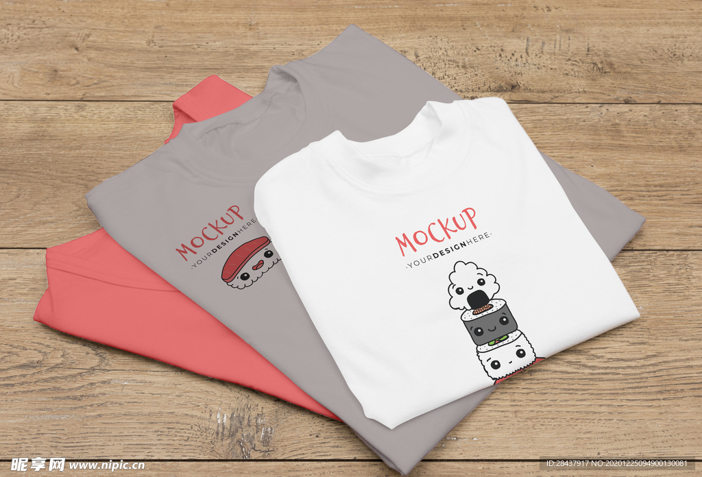 T恤样机