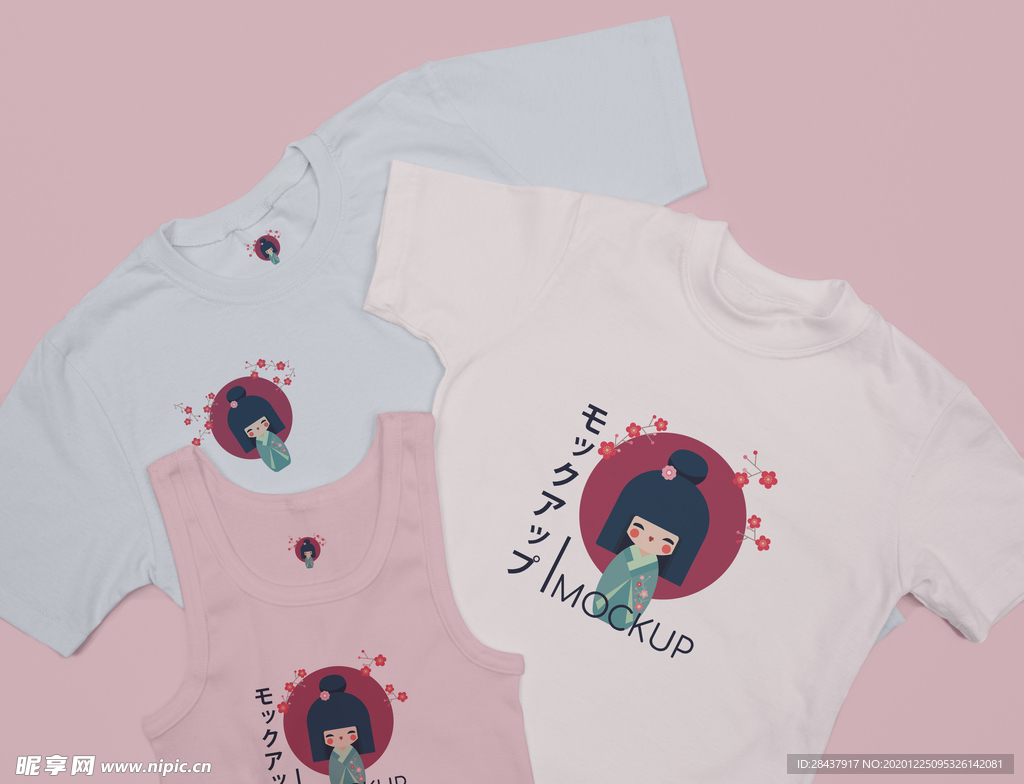 T恤样机