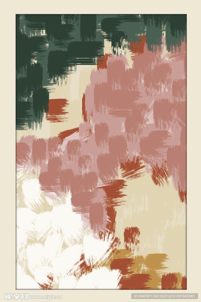 挂画画芯
