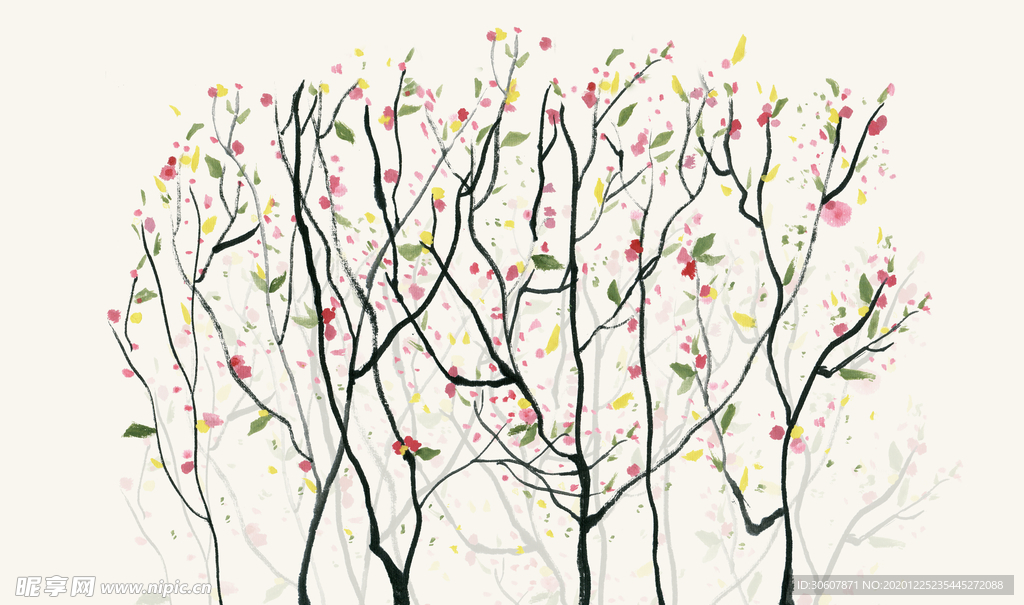 挂画画芯