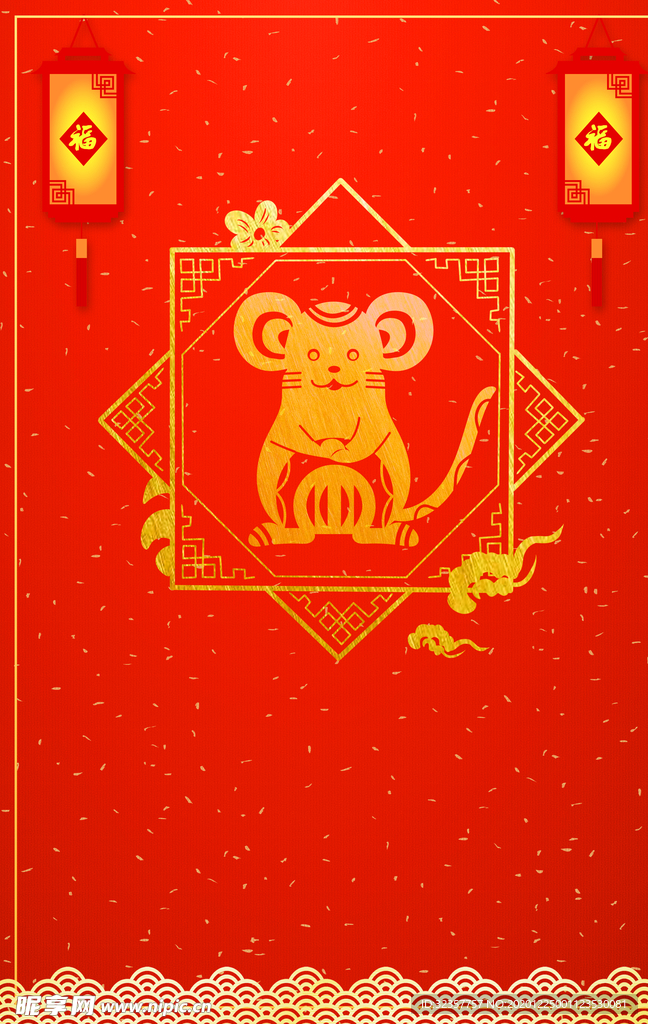 红色背景 喜庆背景