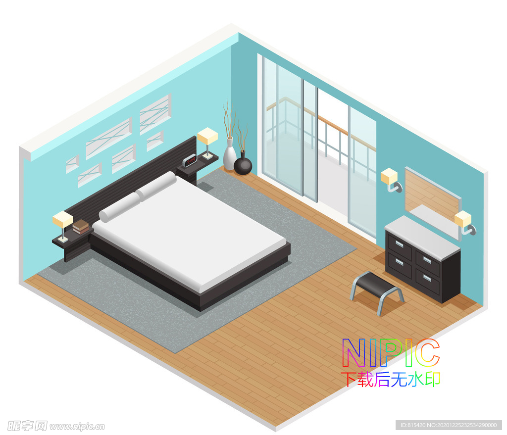 模版图片插图透视背景格式银行