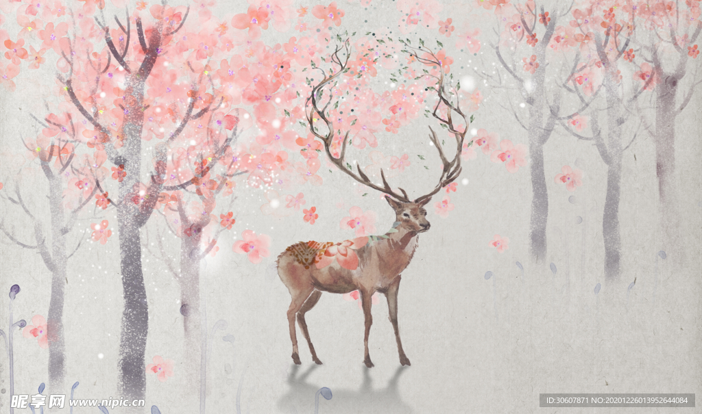 挂画画芯