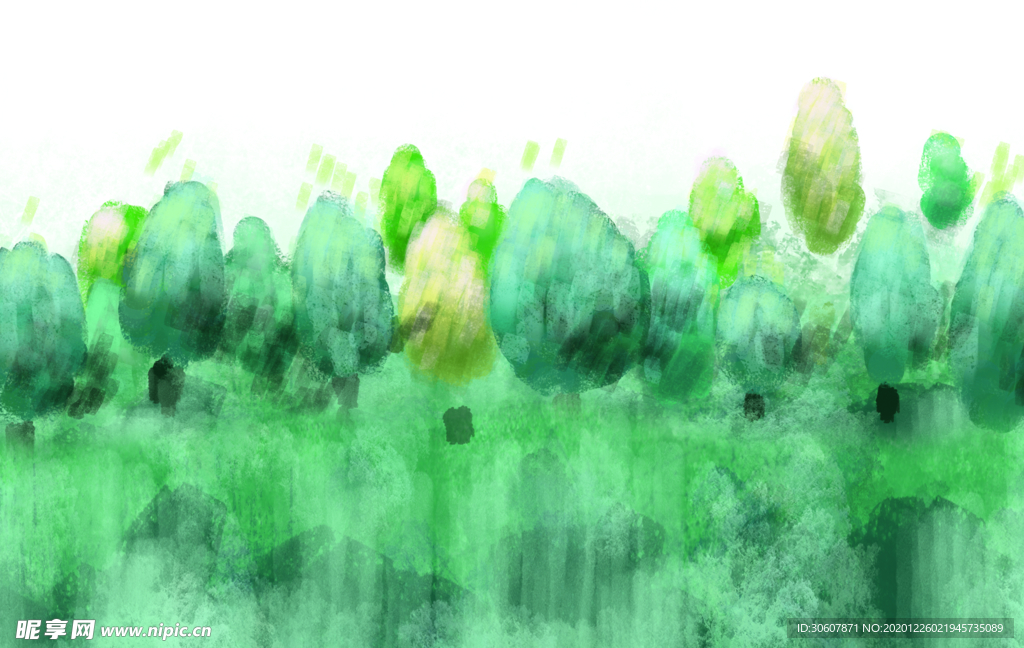 挂画画芯