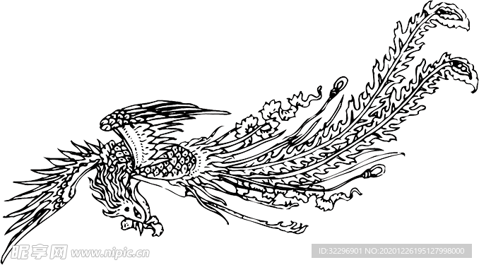 中国风金色龙元素