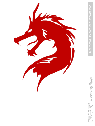 中国风金色龙元素