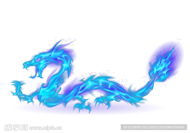 中国风金色龙元素